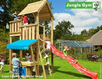 Jungle Gym | Palace + Mini Market Module | DeLuxe | Blauw