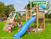 Jungle Gym | Fort + Climb Module X'tra | DeLuxe | Blauw
