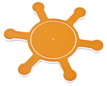 KBT | Stuurwiel in HDPE | boot | oranje