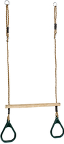 KBT | Trapeze met kunststof ringen | Groen