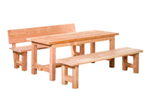 Woodvision | Douglas bank Jasper met leuning