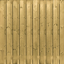 Jumboscherm | 21-planks | 180 x 180 cm | Geen inkijk
