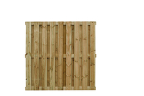 Scherm voor beton met sponning | Verticaal | 184x180cm