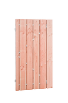 Douglas plankendeur op stalen frame | Geschaafd | Blank
