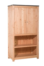 Woodvision | Douglas buitenkeuken element | Dubbel 168 met deuren