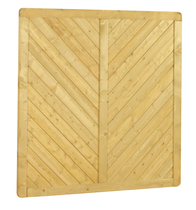 Dichtscherm Diagonaal