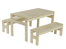 Outdoor Life Products | Kindertafel met bankjes 'jackie'