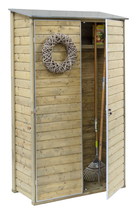 Outdoor Life Products | Muurkast FSC | Met vloer en zinken dak