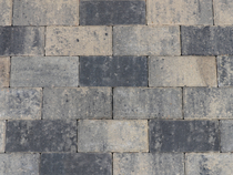 Kijlstra | Betonstraatsteen 21x10.5x6 | Grijs/zwart