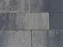 Kijlstra | Duo D-Klinker 42x21x6 | Grijs/zwart