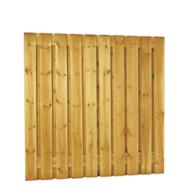 Grenen plankenscherm | 21-planks | 180 x 180 cm