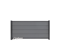 Elephant | Tuinscherm Modular | 180x97 cm | Rock Grey/Antraciet