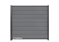 Elephant | Tuinscherm Modular | 180x180 cm | Rock Grey/Antraciet