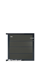 Elephant | Modular deur Rock Grey/Antraciet | 90 x 97 cm
