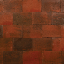 Excluton | Puras 20x30x6 | Rood/zwart