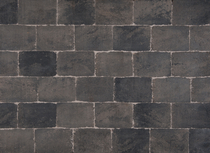 Excluton | Abbeystones 21x14x6 | Grijs/zwart