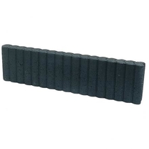 Excluton | Rondoband palissade 8x25x100 | Zwart