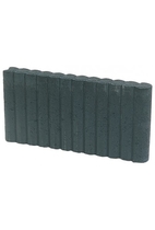 Excluton | Mini Rondoband palissade 6x25x50 | Zwart