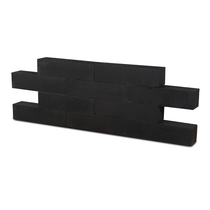 Excluton | Linia palissade 15x15x60 | Nero