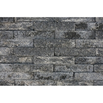 Excluton | Brickwall 30x10x6.5 | Grijs/zwart