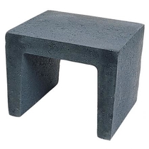 Excluton | U-element 40x40x50 | Zwart