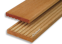 Kapur vlonderplank 21x145mm groef/ribbel | 490 cm