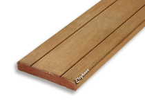 Kapur vlonderplank 28x190mm glad/V-groef | 245 cm