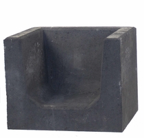 MBI | Hoek U-element 40x50x40 | Antraciet