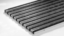 MBI | ACO Alu rooster met tapijtborstel 100x50