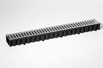MBI | ACO Hexaline roostergoot verzinkt 1 meter