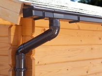 S-Lon | PVC Dakgoot Lessenaarsdak BG70 | Bruin | 875-1050cm