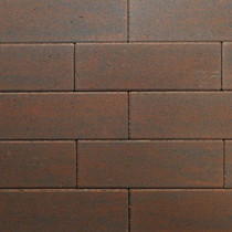 Excluton | Klinker Romano 11x33x8 cm | Gesmoord Bruin