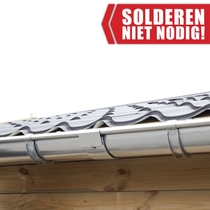S-Lon | Dakgoot Lessenaarsdak Verzinkt | 340-510 cm
