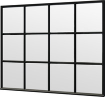 Trendhout | Steel Look raam module C-03 | 276x220 cm