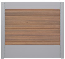 IdeAL | Scherm Zilver- Symmetry Warm Sienna | 180x180 | 9 planks