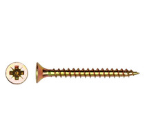 Spaanderplaatschroef geel verzinkt | Kruiskop | 3.00x16 | 200 stuks