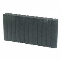 Excluton | Mini Rondoband palissade 6x40x50 | Zwart