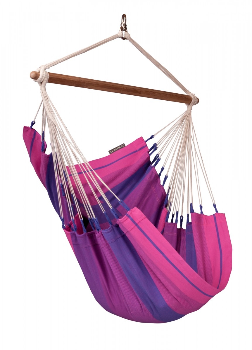 La Siesta Orquidea 1 Persoons Hangstoel Paars la siesta kopen in de aanbieding