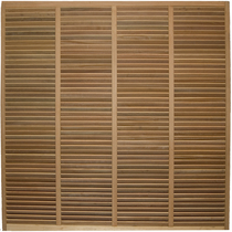 Felix Clercx | Trellis 26 Louvre | Bangkirai | 180 x 180 cm