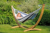 Amazonas | ApolloSet marine | Tweepersoons hangmat met standaard