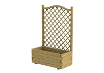 Woodvision | Bloembak met toogtrellis deluxe