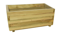 Vuren bloembak | Rechthoek 39 x 100 x 50 cm