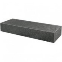 Excluton | Traptrede massief 18x40x100 cm | Antraciet