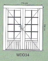 GrandCasa Premium Deur | WDD34 174 x 198