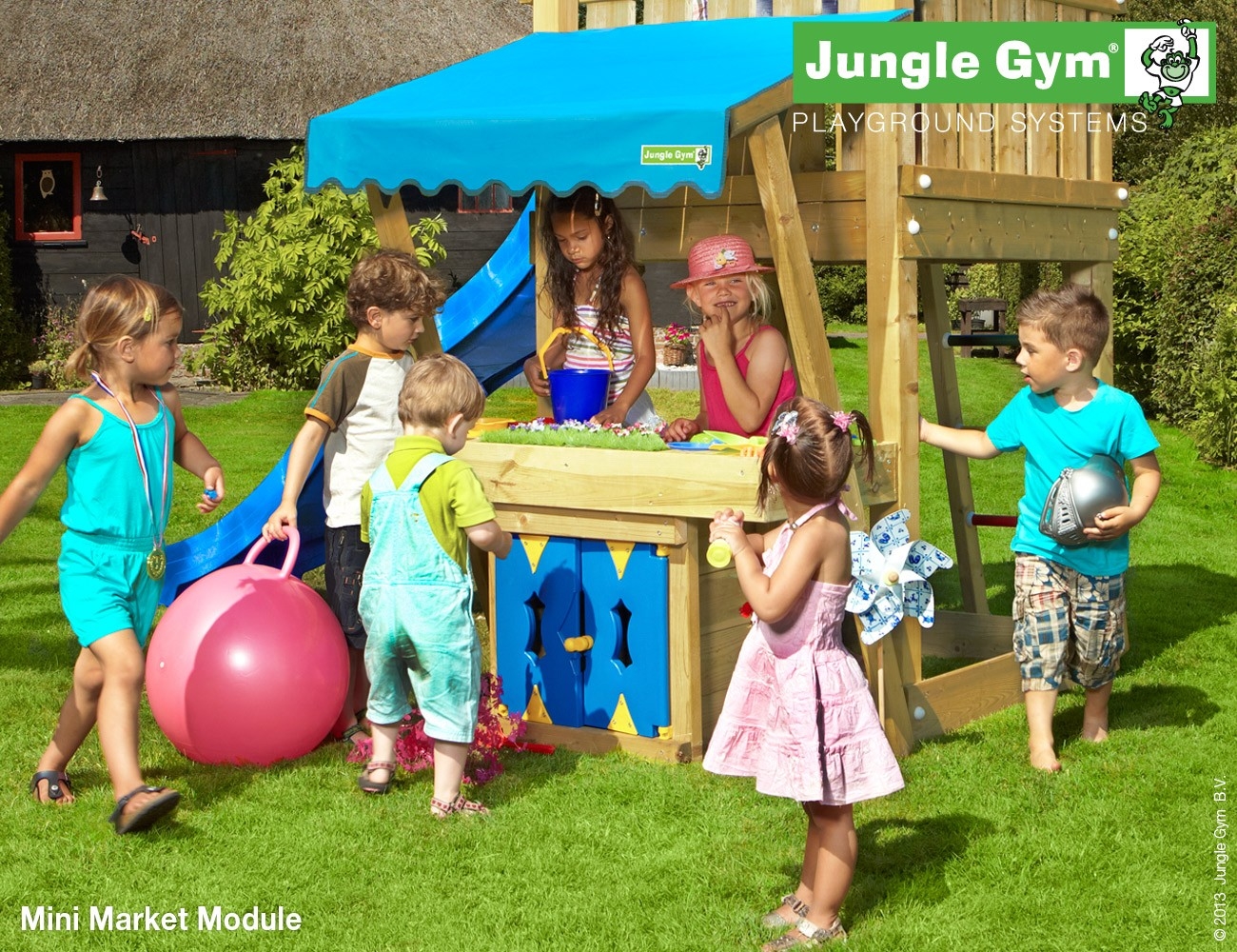 Jungle Gym Mini Market Module Deluxe jungle gym kopen in de aanbieding