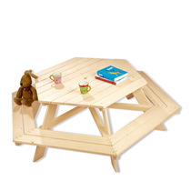 Kinderpicknicktafel | Nicki zeshoek