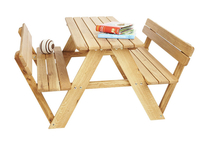 Kinderpicknicktafel | Lilli met leuning