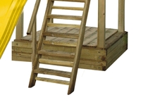 Inbouw zandbak met deksel