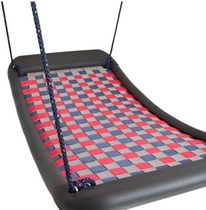 Multikids schommelmat | Home Large Rood-Blauw-Zilver