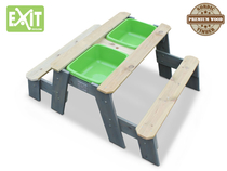 Exit | Aksent Zand-, Water- en Picknicktafel (2 bankjes)